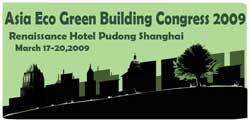 Green Building Congress Shanghai maaliskuu 2009