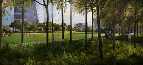 Gustafson-Porter-CityLife-Park-Milan-View
