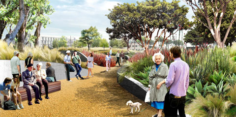 Palisades Walk + Town Square