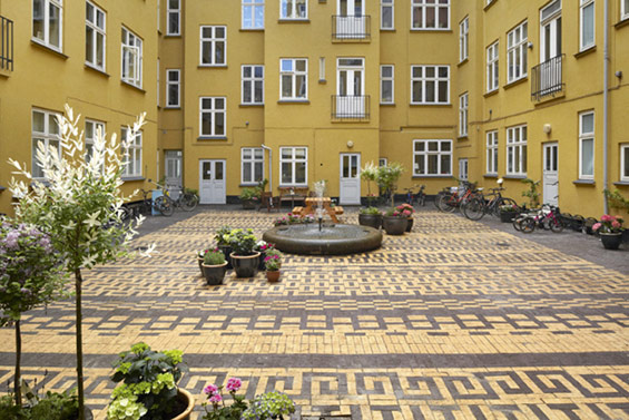 Courtyard in Classensgade
